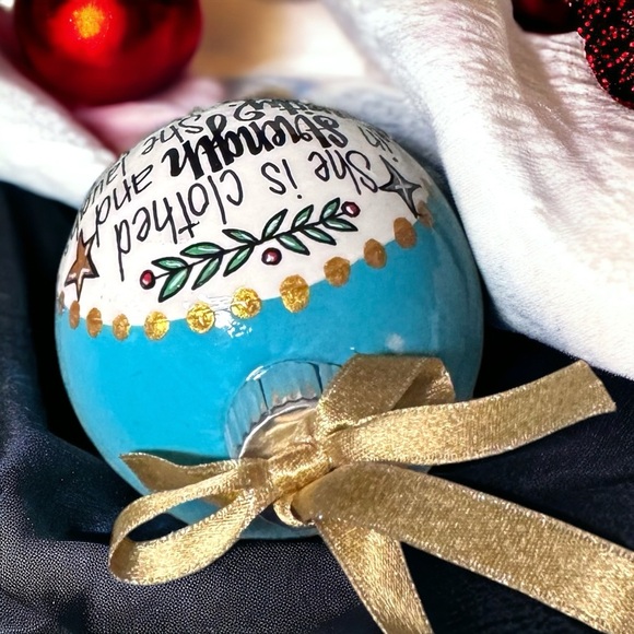 2024 Holiday Magic: Strength & Dignity Ornament! Personalized Christmas Gift - Picture 5 of 7